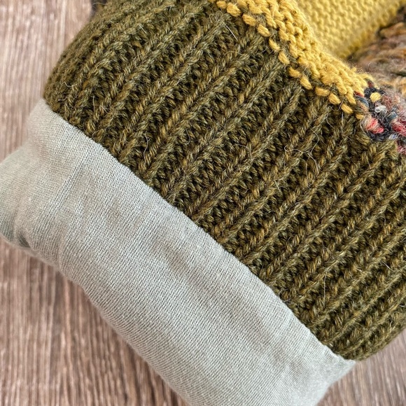 Anthropologie Motif Harlequin Patchwork Sweater Jacket - Picture 14 of 16